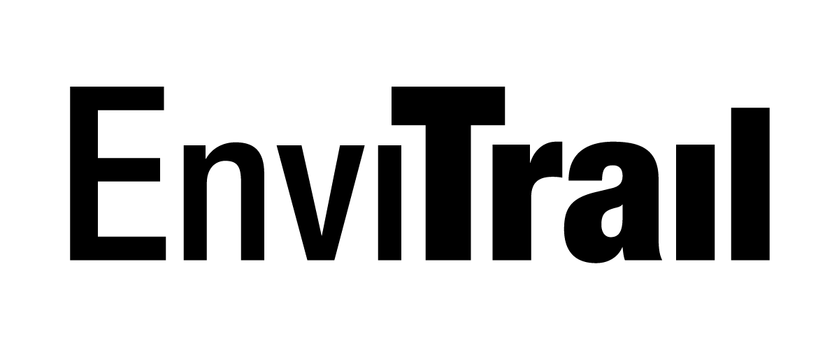 Černé logo EnviTrail
